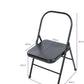 Yogikuti Yoga Chair(Standard) Backless/Folding Chair for Restorative & Iyengar Yoga Practie, Meditation/Fitness
