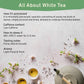 HANDPICK, Organic White Tea - 100 Tea Bags | USDA Organic, 100% Pure White Tea | Mild & Smooth | Packed in Eco-friendly Tea Bags