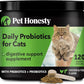 Digestive Probiotic Powder Supplement for Cats - Digestive Support + Gut Health, Probiotic for Cats, Cat Constipation Relief, Bowel Support, Immunity & Overall Health - 120 Scoops