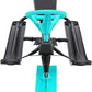 Snow Racer Sled for Kids, Dual Brakes Snowmobile Sled Ski with Steering Wheel, Snow Sledge for Skiing, Ice Skating, Sand Skating, Single Rider 45 x 20 x 15 inches