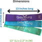 Grow Young Fitess Premium Exercise Bands - 3 Resistance Bands + 1 Storage Bag