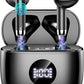 Wireless Bluetooth 5.4 Earbuds, Ear Buds LED Power Display Headphones 6D Stereo, Bluetooth Earbuds in-Ear Noise Cancelling Mic, 40H Playback Mini Case IP7 Waterproof Sports Earphones for Android iOS