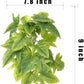 Reptile Plants for Terrarium, Amphibian Habitat Decor Artificial Hanging Plants with Suction Cup - Fake Sweet Potato Vine