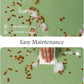 Pet Feeding Mat-Absorbent Dog Mat for Food and Water Bowl-No Stains Quick Dry Water Dispenser Mat-Dog Accessories Pet Supplies-Bowl for Messy Drinkers（Green,23"x34"