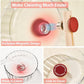 Super Silent Hamster Wheel 8.7 Inch, Magnetic Large Rat Wheel for Chinchilla, Gerbil, Guinea Pig, Cat, Mouse, Sugar Glider and Dwarf, Syrian Hamster Accessories (Tomato Red)