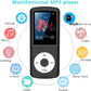 MP3 Player / MP4 Player, Hotechs MP3 Music Player with 64GB Memory SD Card Slim Classic Digital LCD 1.82'' Screen Mini USB Port with FM Radio, Voice Record (Black)