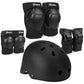Kids Bike Helmet, Toddler Helmet for Youth Adult, Knee Pad Elbow Pad Wrist Guard Protective Gear Set for Skateboard, Bike, Skating, Cycling