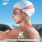 ZIONOR G1 Polarized Swimming Goggles for Unisex Adult Women Anti Fog 100% Anti UV Diving Goggles
