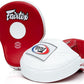 Fairtex FMV9 Contoured Focus Mitts |Striking Accuracy & Protection for Boxing, Muay Thai, Kickboxing |Ergonomic Design, Soft Padding, Secure Fit Leather