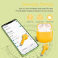Wireless Earbuds, Bluetooth 5.4 Headphones in Ear with Noise Cancelling Mic, Bluetooth Earbuds Stereo Bass, IP7 Waterproof Sports Earphones, 32H Playtime USB C Charging Ear Buds Yellow for Android iOS