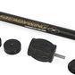 AMEYXGS Archery Bow Stabilizer for Compound Bow, 3K Carbon Fiber 6", 8", 10", 12" 15" Rods, Damping System, Weights Kit, Single Side V-Bar Mount,Quick Disconnect