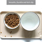 Hoki Found Silicone Pet Food Mats Tray - High-Lips Pet Dog Cat Bowl Mats - Dog Pet Cat Feeding Mat - Waterproof Dog Cat Food Mats -Pet Water Mats for Floors - Papayawhip