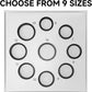 MUMU Smart Ring Sizing Kit for Women Men,Fitness Tracker Ring for Sport Monitoring,Choose Sizes 7 to 13,No Subscription Fee, IP68 Waterproof Smart Ring for iPhone & Android(Only Sizing Kit)