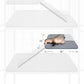 Paw Inspired Fitted Fleece Liner for Ferret Nation, Critter Nation Cage for Ferrets, Rats, Chinchillas, Hedgehogs & Other Small Animals (Gray, Shelf Liner)