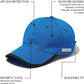 BUILTCOOL Adult Cooling Baseball Hat ??Men & Women Moisture Wicking, Mesh Back, Lightweight, Performance Ball Cap