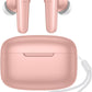 kurdene Wireless Earbuds Bluetooth 5.4 Headphones 60H Playtime Deep Bass Stereo Ear Buds with Mic Comfort Lightweight in Ear Earphones for Workout/Running Pink