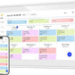 Digital Calendar, 15.6 Inch Wall Planner Digital Calendar & Chore Chart, IPS HD Touchscreen Interactive Display for Family Schedules, 2025 Calendar Share Photos/Schedules Instantly
