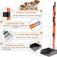 TNELTUEB Extra Large Pooper Scooper, Pet Poop Tray and Rake with Adjustable Long Handle, Pet Waste Removal Heavy Duty Dog Pooper Scooper Great for Large Dog Grass Street Gravel