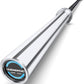 7ft Olympic Barbell Bar 45LB Load 1500lbs Capacity Available, for Gym Home Exercises, Weightlifting, Powerlifting for 2" Olympic Plates