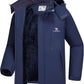 CAMEL CROWN Men's Winter Coat Waterproof Ski Jacket Fleece Lined Windproof Raincoat for Snow Outdoor Hiking Mountain