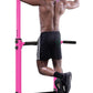 SogesHome Power Tower Pull Up Bar and Dip Station Adjustable Height Dip Stand Multi-Functional Strength Training Fitness Workout Station