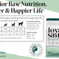 Freeze Dried Raw Dog Food - Premium Beef Flavor with High Protein and Grain Free Dog Food for Small or Large Breeds and Picky Eaters - Versatile as Meal Topper, Snack, and Treats, 5 Oz