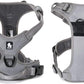 TRUE LOVE Adjustable No-Pull Dog Harness Reflective Pup Vest Harnesses Comfortable Control Brilliant Colors Truelove TLH5651(Gray,M)