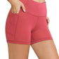 baleaf Women's 8"/ 5"/ 3" Biker Shorts High Waist Yoga Workout Gym Running Volleyball Spandex Shorts with Pockets