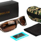 Polarized Outdoor Sports Sunglasses Tr90 Camo Frame for Men Women Driving Fishing Hunting Reduce Glare