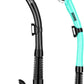 Aegend Dry Snorkel, Dive Mask Easy-Breath Free Diving Snorkel for Snorkeling Scuba Diving Freediving Swimming, with Top Dry Valve and Food-Grade Silicone Mouthpiece