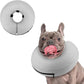 Supet Inflatable Dog Cone Collar Alternative After Surgery, Doggie Neck Donut Collar Recovery ECollar for Post Surgery, Soft Dog Cone for Small Medium Puppies Cats