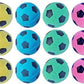 Cat Toy, Foam Sponge Soccer Ball (12 Pack), Interactive Pet Kitten Cat Exercise Toy Balls, Soft, Bouncy, Noise Free, Indoor, Pink, Yellow, Blue, Green