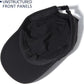 GADIEMKENSD Stretch Running Hat with Soft Brim, Quick Dry, Unstructured, Unisex-Adult