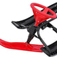 Sleds for Snow, Portable Snow Racer Winter Ski Sled Snow Sled W/Steering Wheel, Outdoor Ski Sled Slider Board for 3-15 Years Kids, Toboggan Pulling Boat Seat Sled for Ice Skating