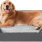 INVENHO Orthopedic Dog Beds Large Sized, XL Washable Dog Sofa with Egg-Crate Foam, Waterproof Lining and Non-Skid Bottom