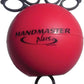 Physical Therapy Hand Exerciser - Forearm Exerciser with Stress Relief Ball - Hand Therapy Balls for Exercise, Training - Finger Exerciser & Strengthener - Medium Tension, Red