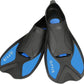 FYJS Short Swim Fins with Comfortable Full Foot Pocket Travel-Size for Snorkeling and Scuba Diving