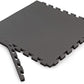 Xspec 1" Extra Thick 48 sq ft Reversible EVA Gym Foam Floor Mat Tiles (24" x 24"), Steel Pattern, 12 pcs, Black & Grey