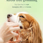[petora] BRUSH ON ME Gentle Facial & Eye Comb for Dogs & Cats | Smooth & Stress-Free Tear Stain Remover | Fine-Tooth Grooming Tool with Rounded Tips | Comfortable Grip for Daily Pet Grooming