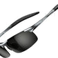 ATTCL Men's Sports Polarized Sunglasses Men for Driving running Fishing Golf - UV Protection Sun glasses Metal Frame