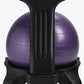 Gaiam Classic Balance Ball Chair – Ergonomic Stability Chair for Desk & Office | Yoga Ball Seat with Base, Air Pump, & Exercise Guide | Improves Posture & Core Strength (300 lb Capacity)