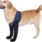 COODEO Dog Socks to Prevent Licking Paws, Dog Healing Boots & Paw Protectors with Non-Slip Bottoms to Protect Wounds, Waterproof Sleeve Dog Shoes for Licking (Blue, XL)