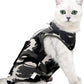 Cat Recovery Suit for Abdominal Wounds or Skin Diseases, Cat Onesie for Cats After Surgery Female Kitten Recovery Suit, Breathable E-Collar Alternative for Cats After Spay Anti Licking Wounds