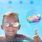 Kids Swim Goggles, Swimming Goggles for Kids with Nose Clip, Earplugs, Nose Bridge for Age 3-15