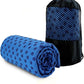 IBL-Yoga Towel, Hot Yoga Mat Towel - Sweat Absorbing Non-Slip for Hot Yoga, Pilates and Workout, 24x72 inches with Grip