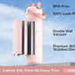 26 oz Insulated Water Bottle with 2-in-1 Straw and Spout Lid, Keep Cold 24H, Leak-Proof, Fits in Car Cup Holder, Stainless Steel Water Bottle for Sports, Travel, Gym, and School (Mushie Belle)