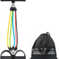 Adjustable Foot Pedal Resistance Band, Durable Foot Pedal Resistance Trainer with Bag. Multifunctional Pedal Puller Resistance Rope with Handles. Fitness Equipment for Women and Men.