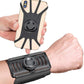 VUP Detachable Cell Phone Running Armband 360°Rotatable for iPhone 16/15/14/13/Pro Max/Pro/Mini/12/11, Fits All 4-6.9 Inch Smartphones, with Key Holder,Phone Holder for Running Hiking Biking (Black)