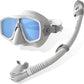 WATERTIME Snorkeling Gear for Adults, Dry Top Snorkel Set with Anti-Fog Panoramic Diving Mask & Waterproof Design, Adult Snorkel Mask for Snorkeling and Scuba Diving