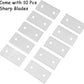 Aquarium Fish Tank Tools Kit Stainless Steel Algae Cleaning Scraper Razor Cleaner with 10 Pcs Blades (26 Inch)